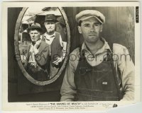 1s383 GRAPES OF WRATH 8x10.25 still '40 Henry Fonda as Tom Joad by mirror, John Ford classic!