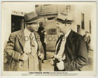 1s437 HOLLYWOOD HOTEL 8x10.25 still '38 great close up of Dick Powell smiling at Ted Healy!