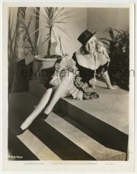 1s505 JOAN BLONDELL 8x10.25 still '37 posing in a sexy Spanish costume for Back in Circulation!