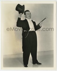 1s514 JOE COBB 8.25x10 still '30s full-length close up of the Our Gang star grown up in tuxedo!