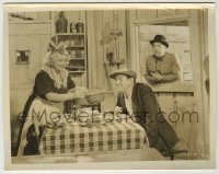 1s546 LAZY RIVER 8x10.25 still '34 Nat Pendleton looks surprised at woman feed Ted Healy!
