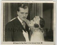 1s556 LILIES OF THE FIELD 8x10 still '24 c/u of Corinne Griffith pleading with Conway Tearle!