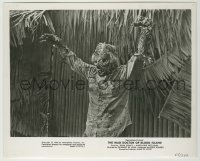 1s573 MAD DOCTOR OF BLOOD ISLAND 8.25x10.25 still '69 best close up of the gruesome zombie monster!