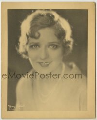 1s611 MARY PICKFORD deluxe 8x10 still '20s head & shoulders smiling portrait wearing pearls!