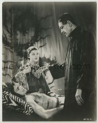 1s308 FACE OF FU MANCHU 7.25x9.5 still '65 Myrna Loy & Boris Karloff shown in the 1932 version!