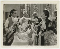 1s633 MONSIEUR BEAUCAIRE 8.25x10 still '46 wacky image of Bob Hope & guy wearing cone on his face!