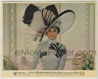 1s035 MY FAIR LADY color 8.25x10 still '64 Audrey Hepburn in her most famous race track dress!