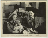 1s668 OBLIGING YOUNG LADY 8x10.25 still '42 pretty Ruth Warrick sitting with young Joan Carroll!