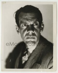 1s676 OLD DARK HOUSE 8x10.25 still '32 wonderful intense portrait of creepy Raymond Massey!