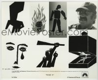 1s711 PHASE IV 8x10 still '74 montage of classic art from past pictures by director Saul Bass!