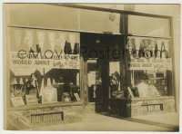 1s752 RIO RITA candid 6x8.25 still '29 store w/ lots of advertising posters & items, girls on phone!