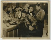 1s754 RIPTIDE 8x10.25 still '34 c/u of Norma Shearer sitting at bar by Herbert Marshall!