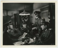 1s833 SONG OF RUSSIA 8.25x10 still '44 Nazi officers wait to give signal to turn on Russia!