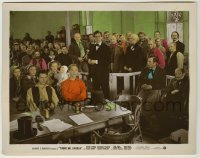 1s006 YOUNG MR. LINCOLN color-glos 8x10.25 still '39 Henry Fonda & top cast in crowded courtroom!