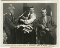 1s805 SHALL WE DANCE 8x10.25 still '37 Edward Everett Horton & Jerome Cowan stare at Fred Astaire!