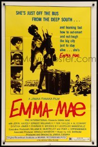 1t265 EMMA MAE 1sh '77 just off the bus from the deep south, Jerri Hayes in the title role!
