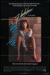 1t304 FLASHDANCE 1sh '83 sexy dancer Jennifer Beals, take your passion and make it happen!