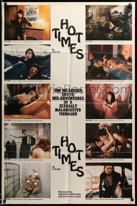 1t405 HOT TIMES 1sh '74 William Mishkin's American Graffiti with sex, cool images!