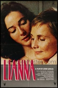 1t475 LIANNA 1sh '83 John Sayles directed, Linda Griffiths, Jane Hallaren, lesbian romance!