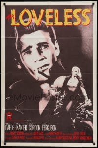 1t493 LOVELESS int'l 1sh '82 image of early Willem Dafoe as biker, him and Kathryn Bigelow's first!