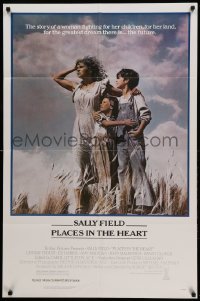 1t633 PLACES IN THE HEART 1sh '84 single mother Sally Field fights for her children & her land!