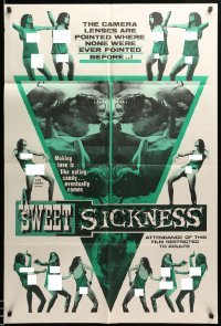 1t820 SWEET SICKNESS 1sh '68 camera lenses are pointed where none were ever pointed before!