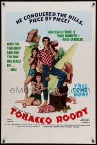 1t883 TOBACCO ROODY 1sh '70 Dixie Donovan, Johnny Rocco, hillbilly sexploitation!