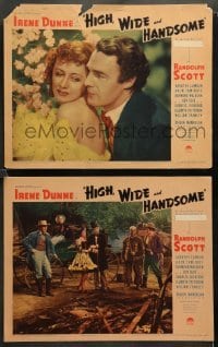 1w880 HIGH, WIDE & HANDSOME 2 LCs '37 Irene Dunne, Dorothy Lamour in both, Rouben Mamoulian musical