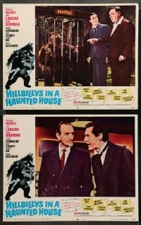 1w881 HILLBILLYS IN A HAUNTED HOUSE 2 LCs '67 country music, Lon Chaney, Basil Rathbone, wacky ape!