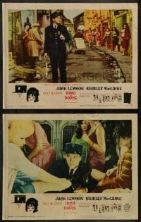 1w885 IRMA LA DOUCE 2 LCs '63 Billy Wilder, Jack Lemmon, prostitutes, art of Shirley MacLaine!