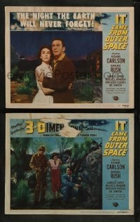 1w886 IT CAME FROM OUTER SPACE 2 3D LCs '53 classic sci-fi, Richard Carlson, Barbara Rush