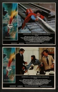 1w964 SUPERMAN 2 LCs '78 comic book hero Christopher Reeve, Margot Kidder, Cooper!