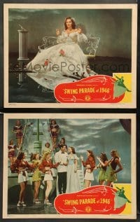 1w966 SWING PARADE OF 1946 2 LCs '45 great images of Gale Storm, Phil Regan!