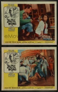 1w997 WORLD OF SUZIE WONG 2 LCs '60 William Holden was the first man that Nancy Kwan ever loved!