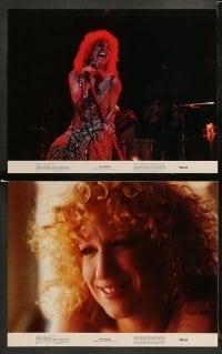 1w681 ROSE 4 color 11x14 stills '80 Bette Midler, unofficial Joplin biography!
