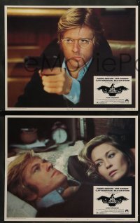 1w024 3 DAYS OF THE CONDOR 8 LCs '75 analyst Robert Redford & Faye Dunaway, Sidney Pollack!
