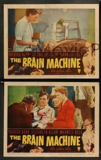 1w720 BRAIN MACHINE 3 LCs '56 Ken Hughes horror, Patrick Barr, the man with murder on his mind!