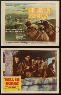 1w189 HELL IN KOREA 8 LCs '57 Ronald Lewis, Stephen Boyd, suicide war mission!