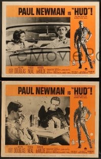1w199 HUD 8 LCs '63 Paul Newman is the man with the barbed wire soul, Martin Ritt!