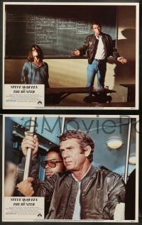 1w201 HUNTER 8 LCs '80 action images of bounty hunter Steve McQueen w/ Eli Wallach, LeVar Burton!