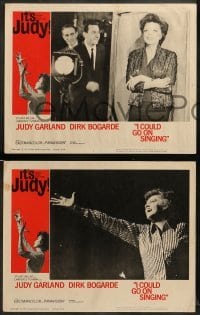 1w204 I COULD GO ON SINGING 8 LCs '63 Judy Garland, Dirk Bogarde, Jack Klugman!