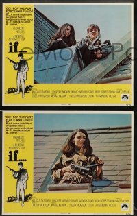 1w208 IF 8 LCs '69 introducing Malcolm McDowell, Christine Noonan, directed by Lindsay Anderson!