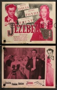 1w221 JEZEBEL 8 LCs R56 Bette Davis, Henry Fonda, George Brent, directed by William Wyler!