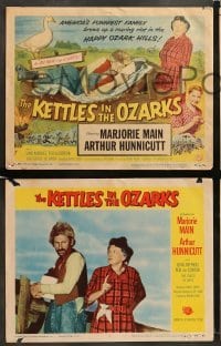 1w232 KETTLES IN THE OZARKS 8 LCs '56 Marjorie Main as Ma brews up a roaring riot in the hills!