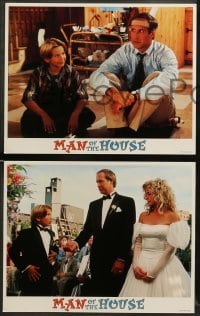 1w262 MAN OF THE HOUSE 8 LCs '95 Walt Disney, Chevy Chase, Jonathan Taylor Thomas, Farrah Fawcett!