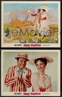 1w267 MARY POPPINS 8 LCs '64 Disney musical classic, Dick Van Dyke, Julie Andrews!