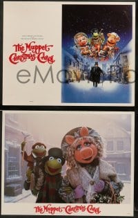 1w290 MUPPET CHRISTMAS CAROL 8 LCs '92 Jim Henson, Frank Oz, Michael Caine & Kermit the Frog!