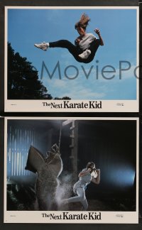 1w305 NEXT KARATE KID 8 LCs '94 Pat Morita, Hilary Swank, Michael Ironside, martial arts!