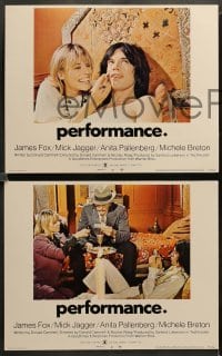 1w518 PERFORMANCE 7 LCs '70 directed by Nicolas Roeg, Mick Jagger & James Fox trading roles!