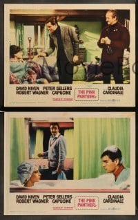 1w599 PINK PANTHER 5 LCs '64 Peter Sellers, David Niven, Capucine, Blake Edwards directed!